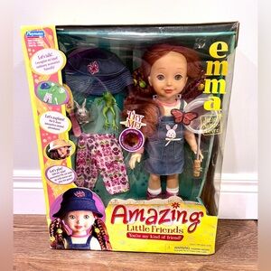 2002 Amazing Little Friends Junior Nature Lover Emma doll